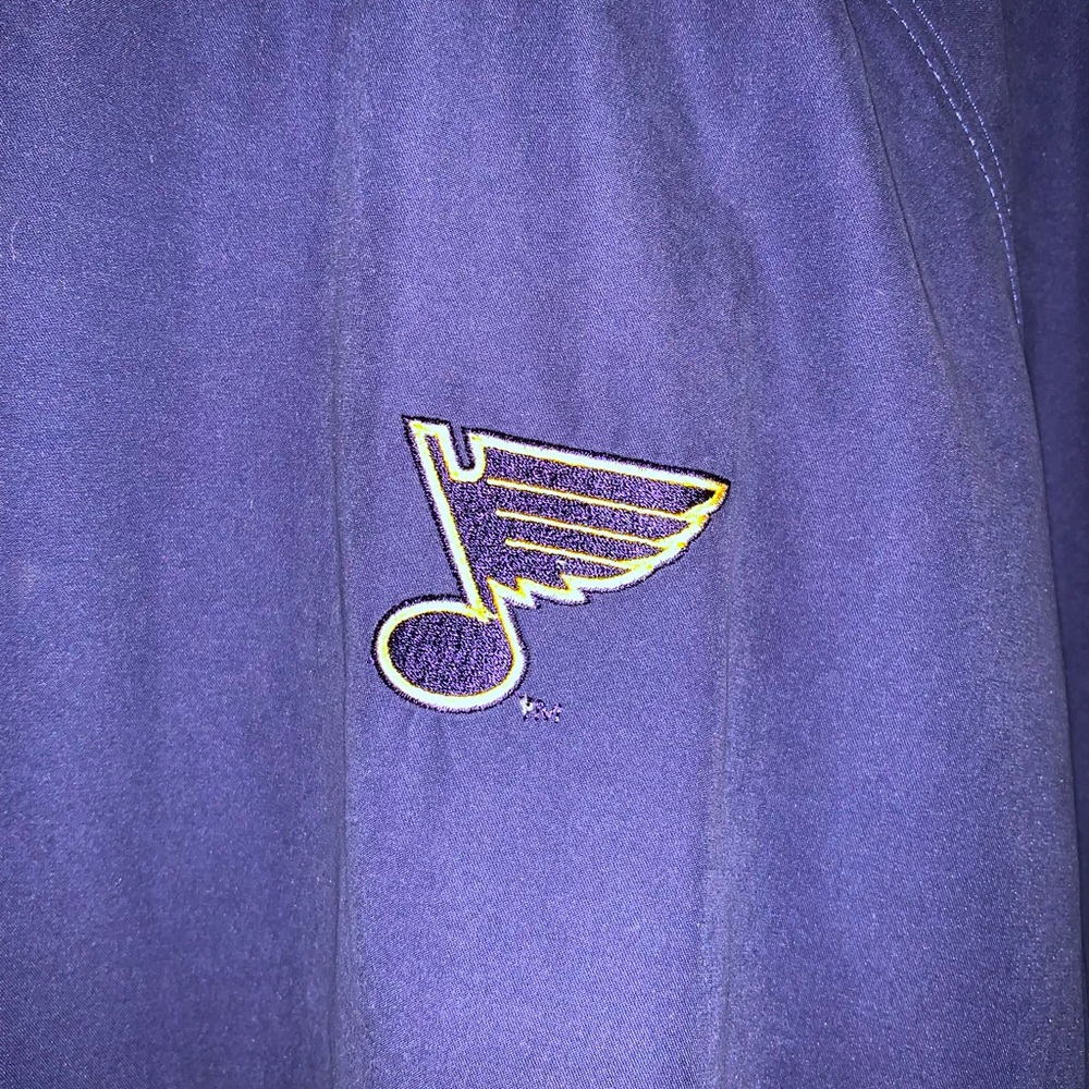 Antigua Men’s St. Louis Blues windbreaker sz XXL